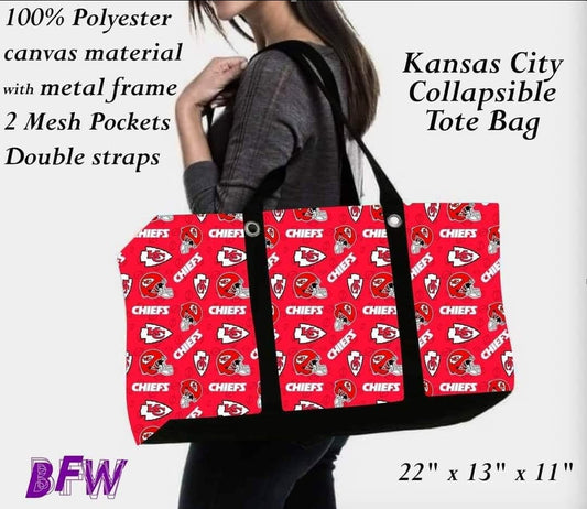 Kansas large tote and 2 inside mesh pockets