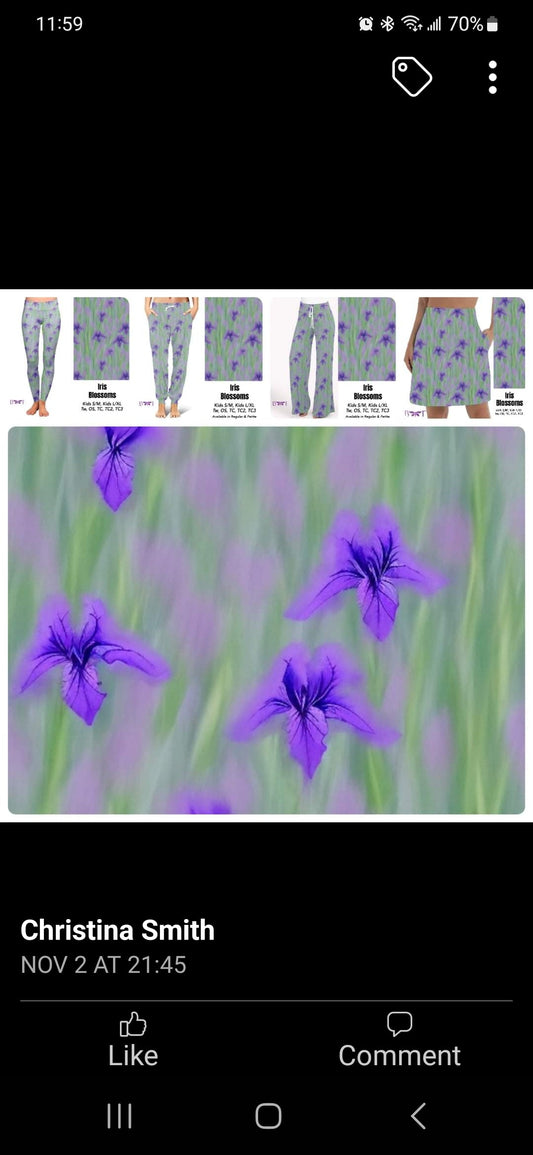 Iris Blossoms