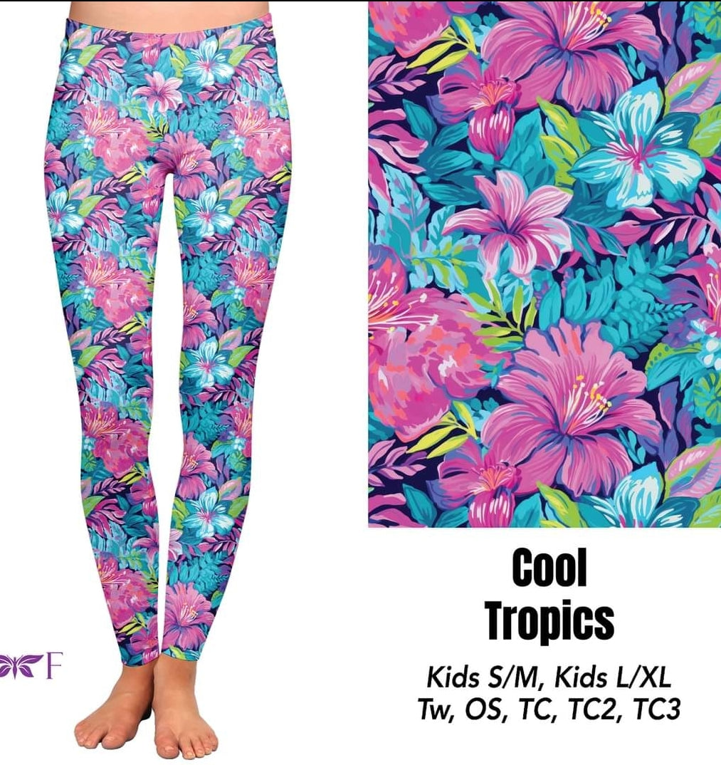 Cool tropics capris and skorts with pockets