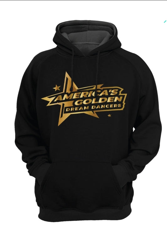 Hoodie Americas Golden Dream Dancers t-shirt (double sided)
