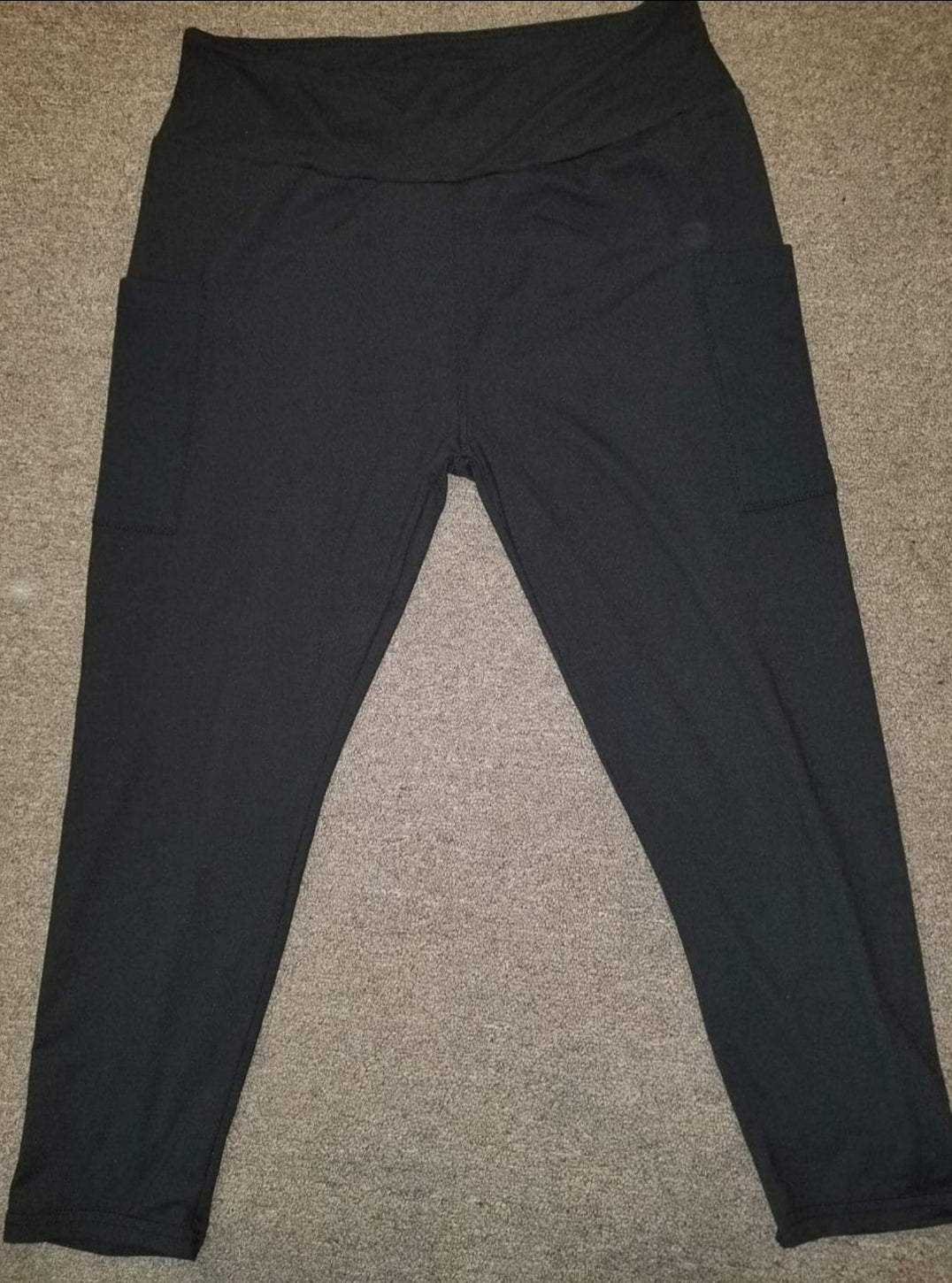 Black Capris with pockets