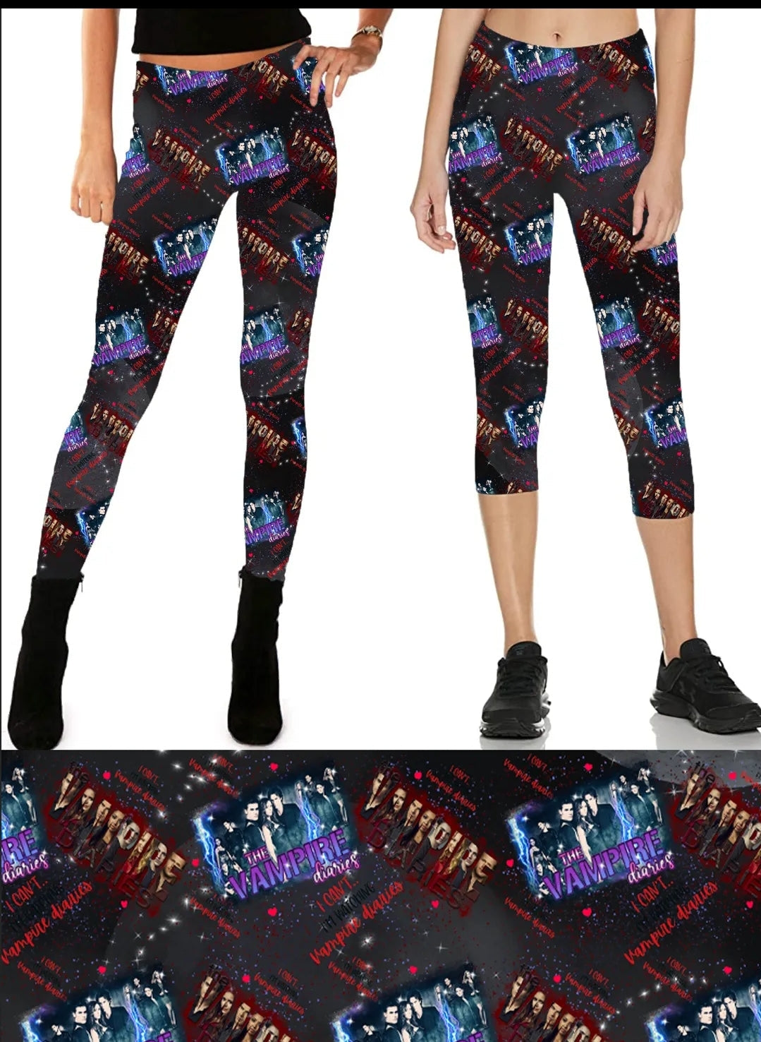 Night Vamp Leggings with pockets