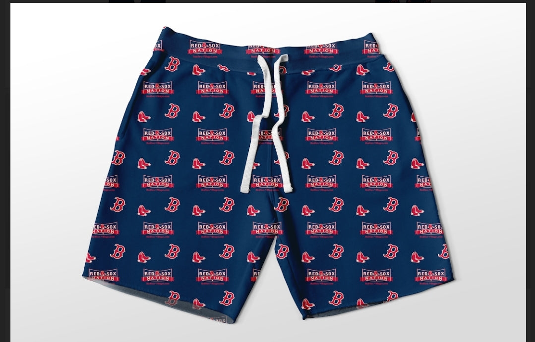 RSN Villages mens shorts 8" inseam with pockets
