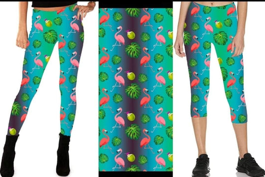 Flock Capris Lounge Pants and  Joggers shorts with pockets