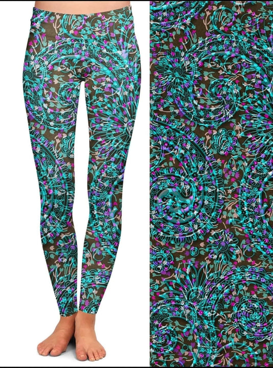 Jazzy Blues Capris