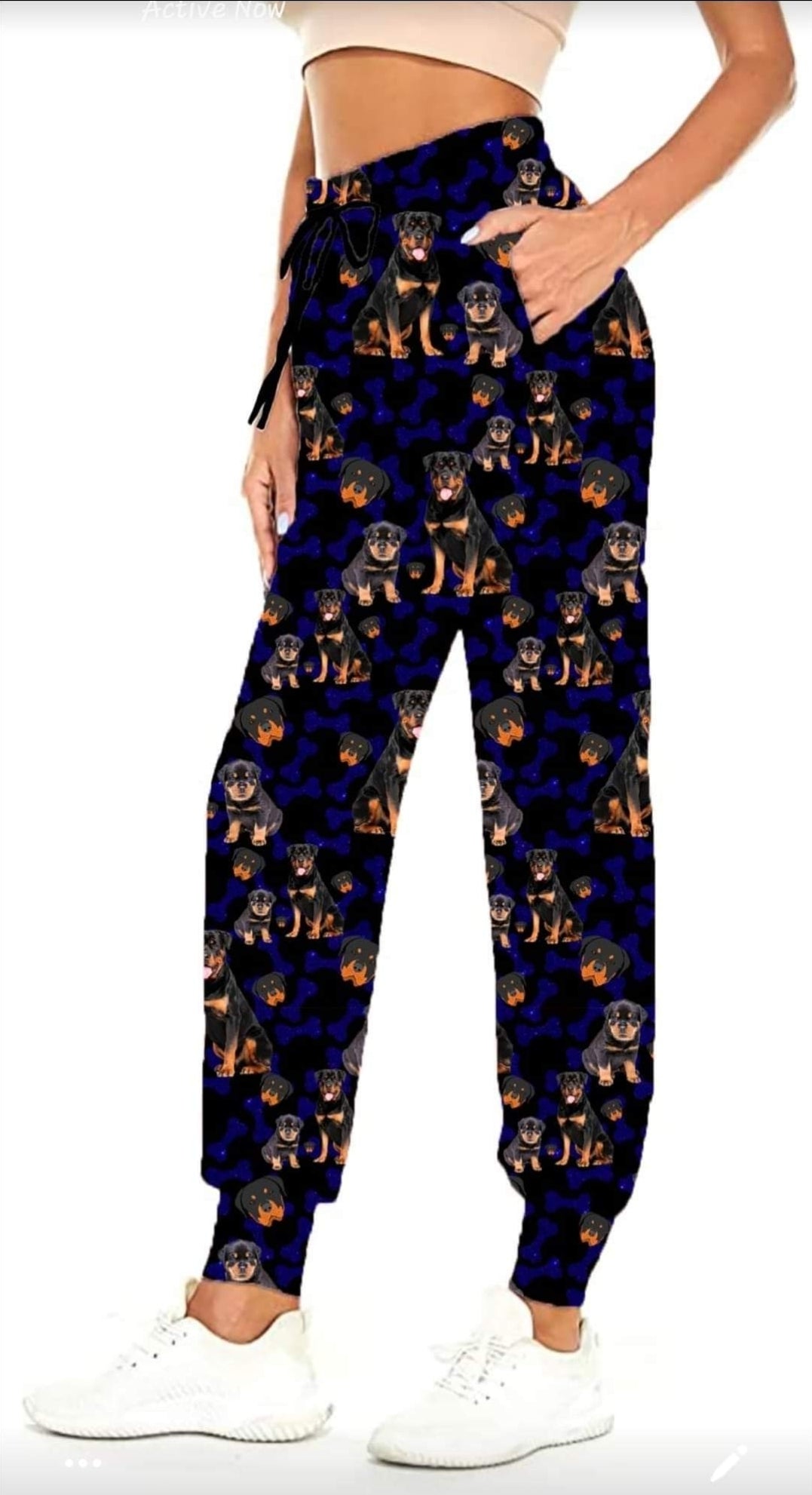 Rottweilers leggings, Capris, Full and Capri length loungers and joggers