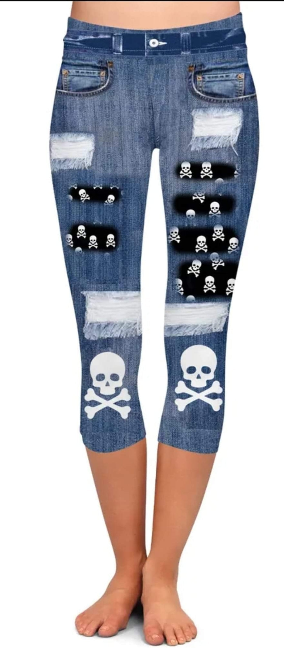 Denim Skull