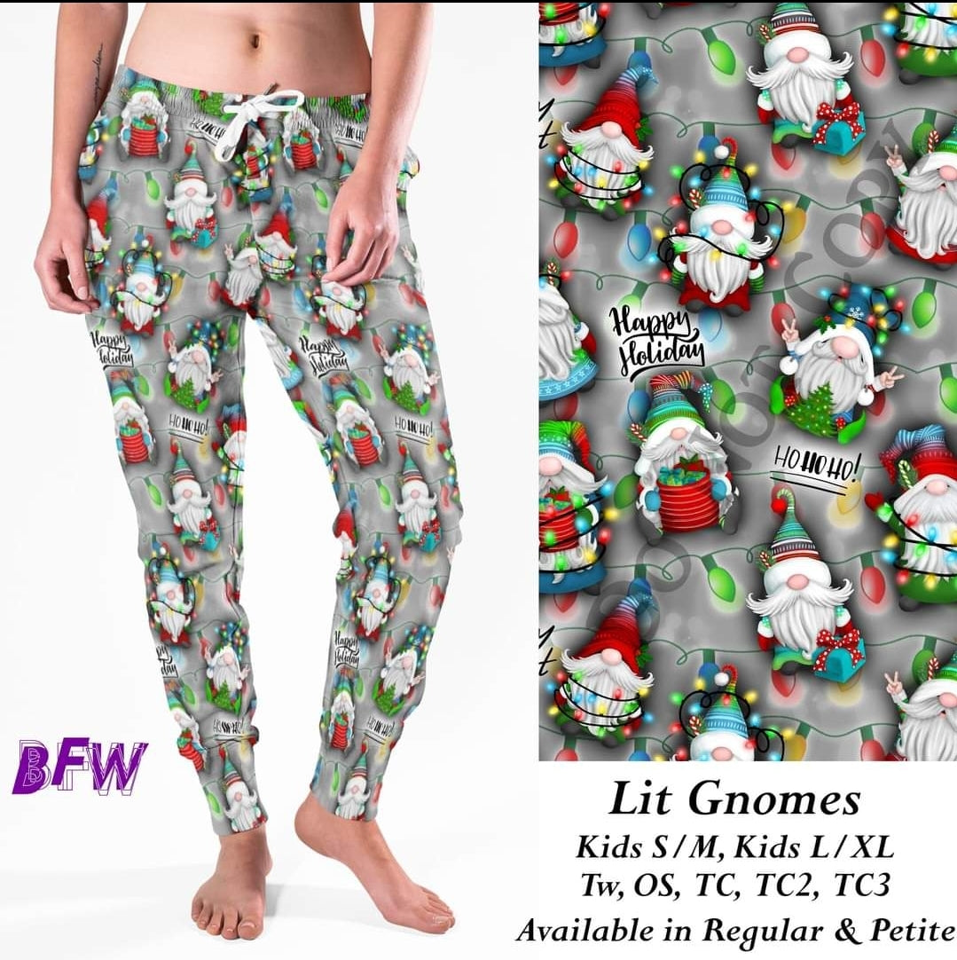 Lit gnomes leggings and loungers