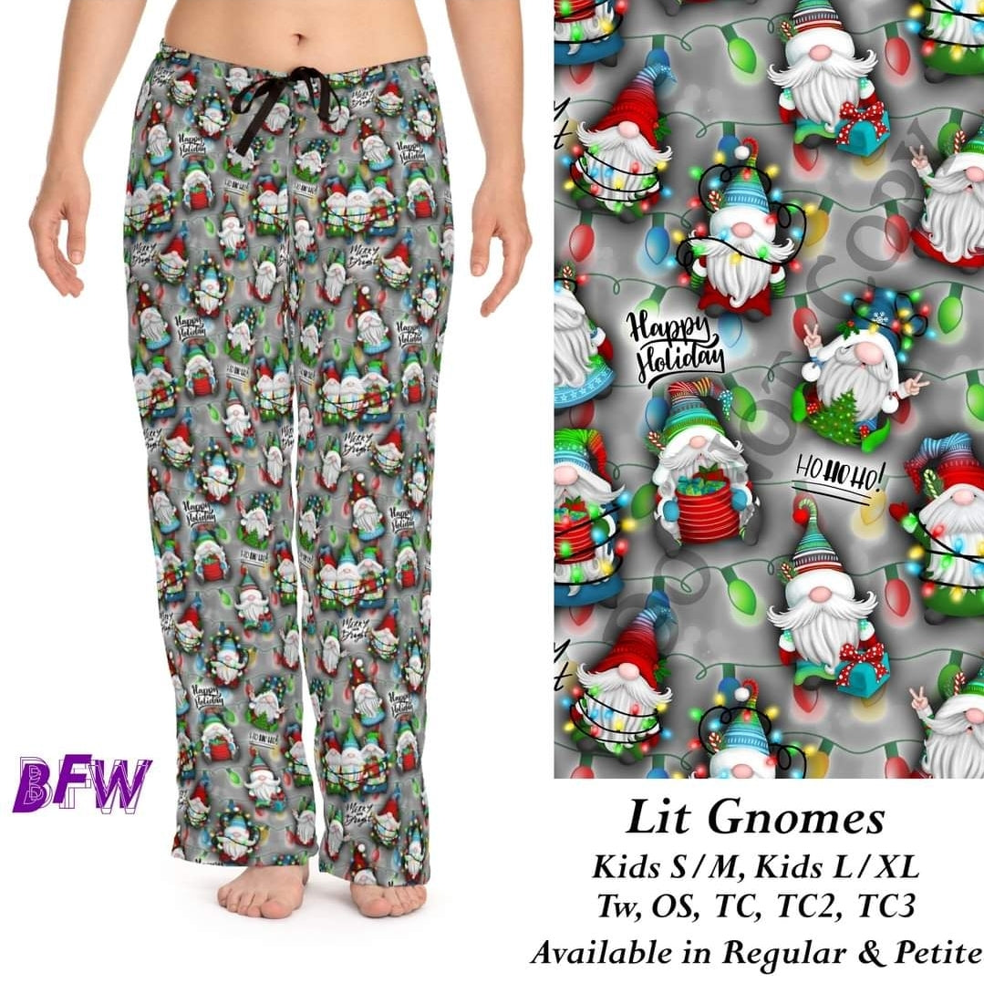 Lit gnomes leggings and loungers