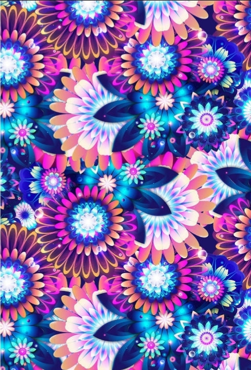 Luminous Flower Skort