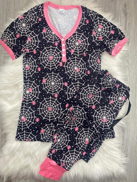 Halloween 2 pc pajamas xs-4x preorder #0628