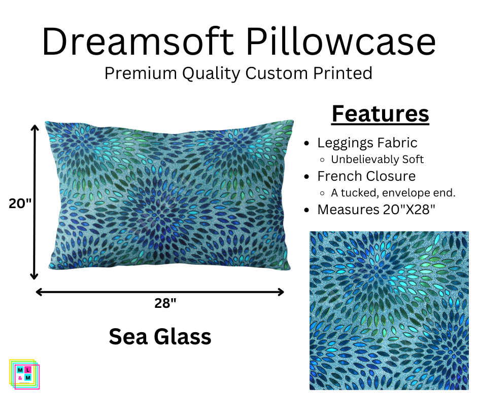 Sea Glass Dreamsoft Pillowcase