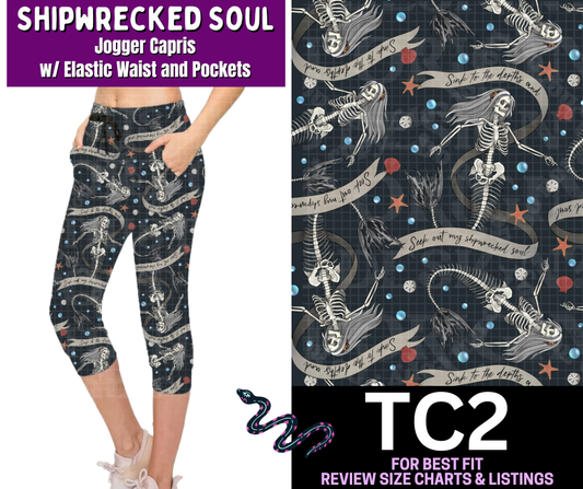 Shipwrecked Soul Jogger Capri