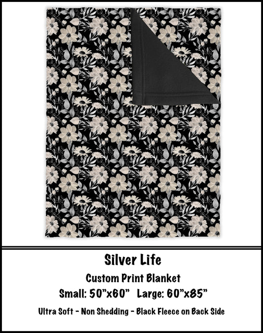 Silver Life Fleece Blanket - preorder closes 8/7 eta 8-10 weeks