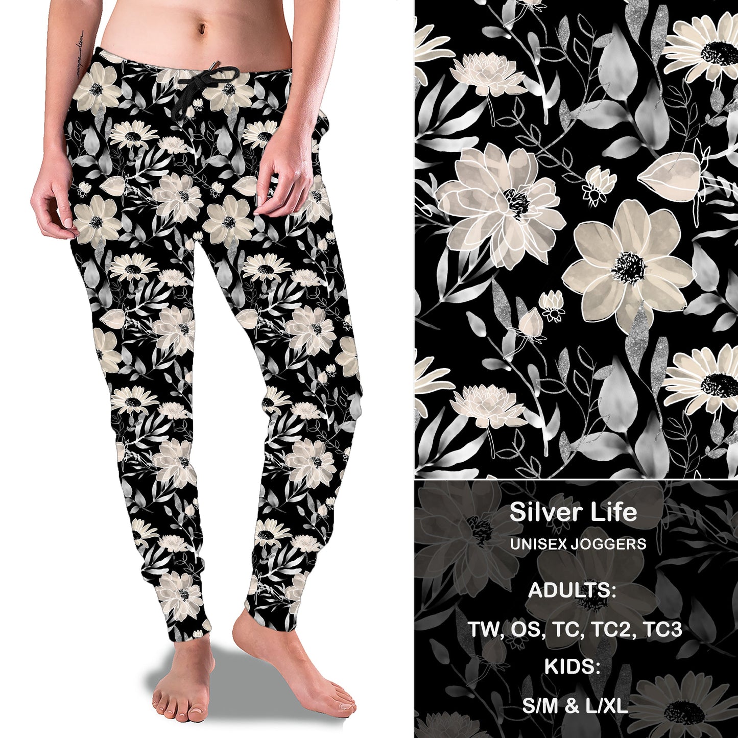 Silver Life - Full & Capri Joggers Preorder Closes 6/19 eta Late July