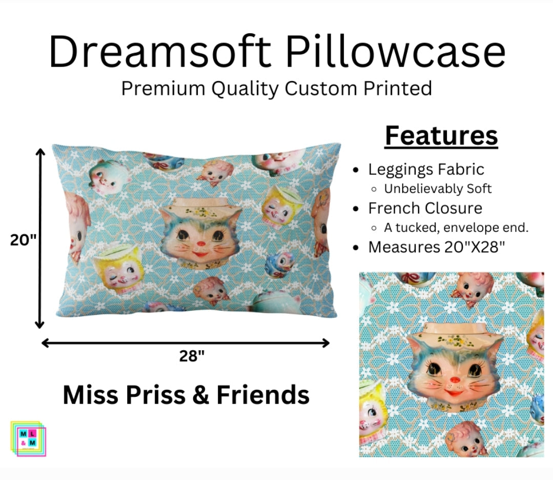 Miss Priss & Friends Dreamsoft Pillowcase