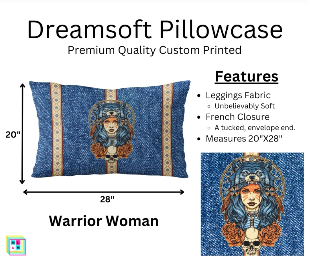 Warrior Woman Dreamsoft Pillowcase