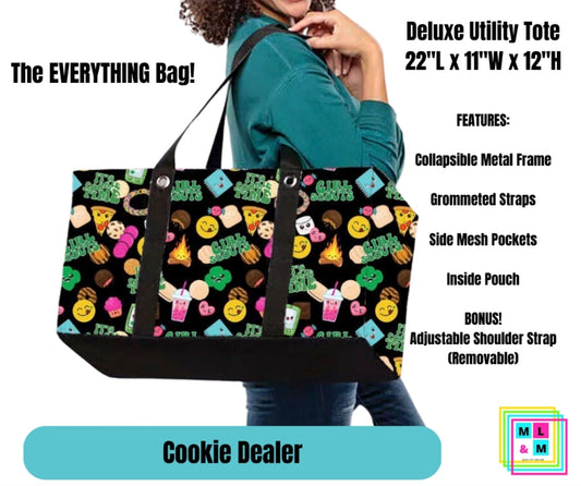 Cookie Dealer Collapsible Tote