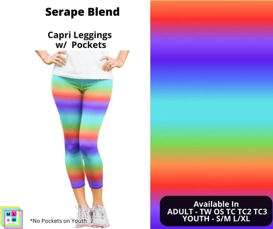 Serape Blend Capri Length w/ Pockets