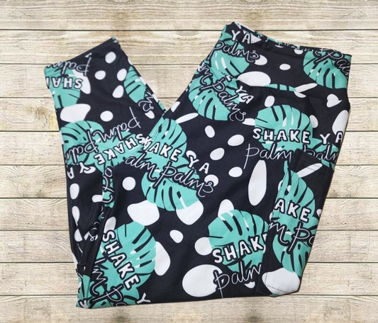 Shake Ya Palm Palms Capri Length w/ Pockets