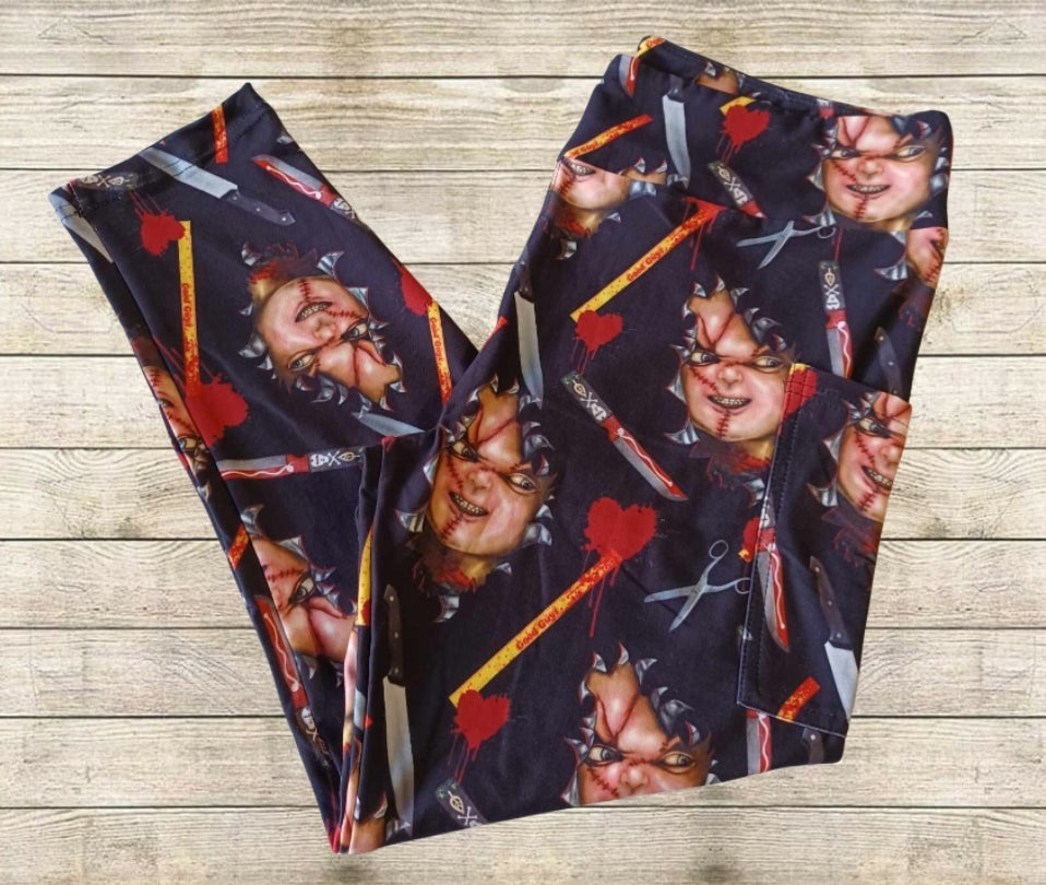 Murder Doll Capri Length w/ Pockets