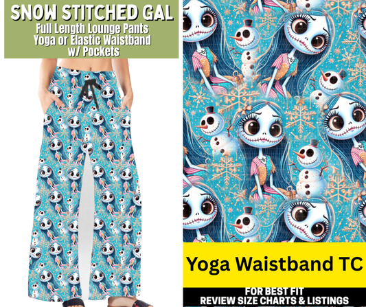Snow Stitched Gal Full Length Lounge Pants