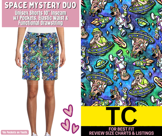 Space Mystery Duo Unisex Shorts