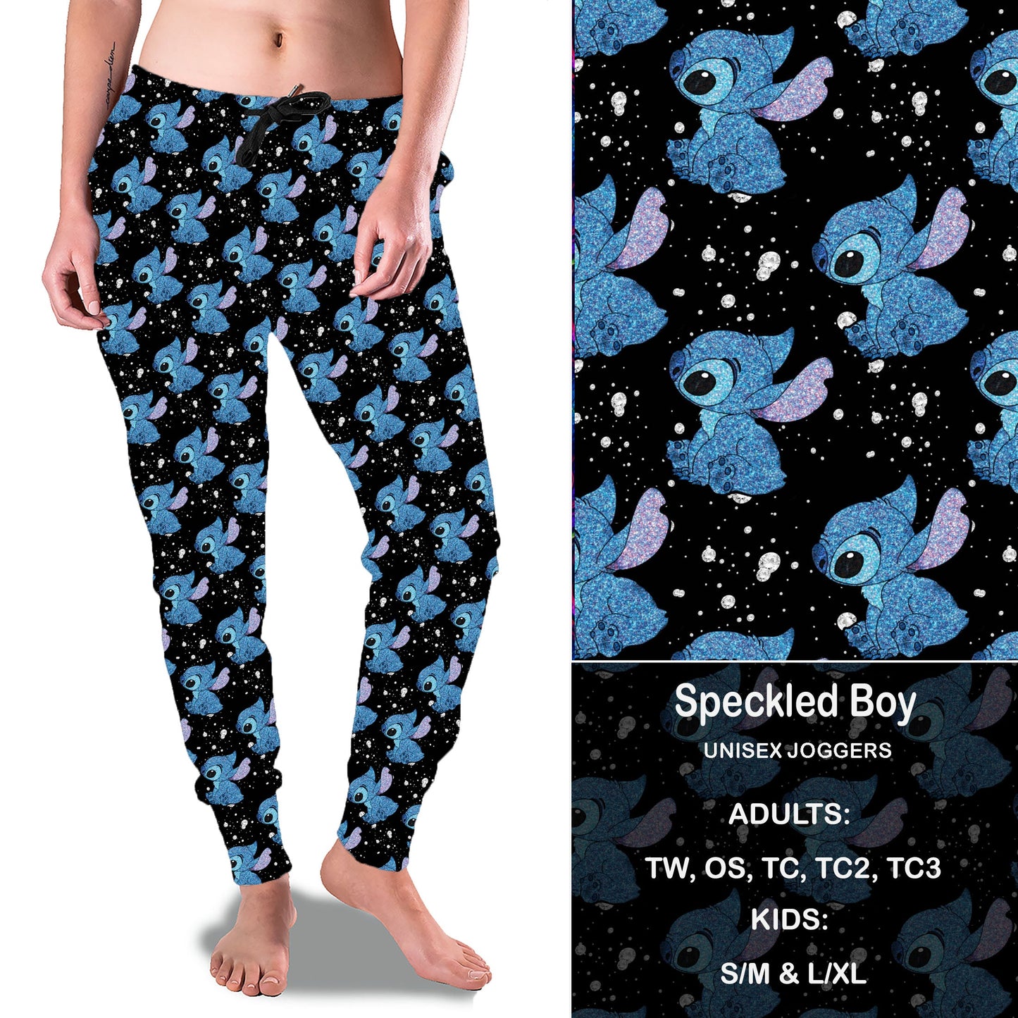 Speckled Boy - Full Joggers Preorder Closes 8/28 eta 4-6 weeks