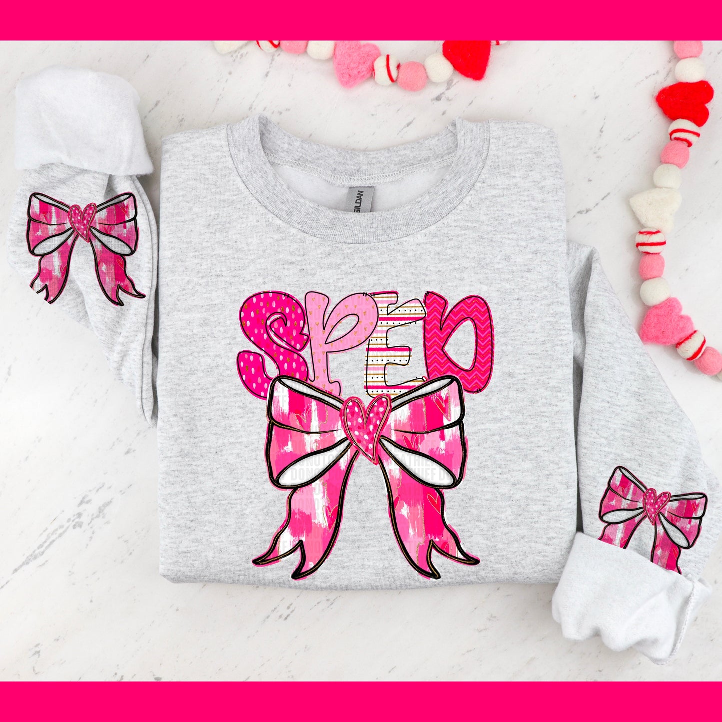 Coquette Valentines Sweatshirt