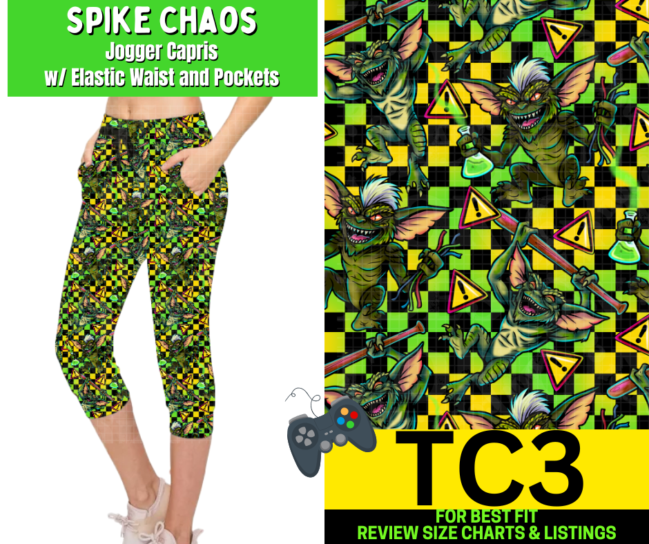 Spike Chaos Jogger Capri