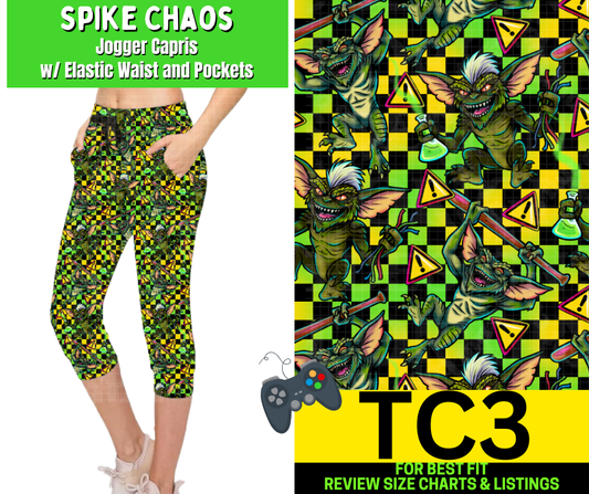 Spike Chaos Jogger Capri