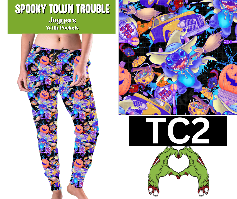 Spooky Town Trouble Joggers