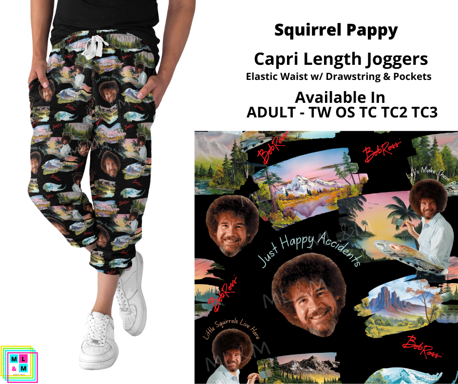 Squirrel Pappy Jogger Capri