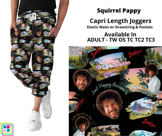 Squirrel Pappy Jogger Capri