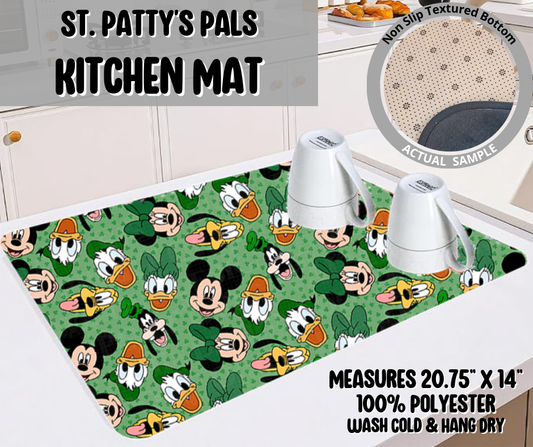 St. Patty's Pals Kitchen Mat