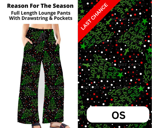 Reason For The Season Full Length Lounge Pants