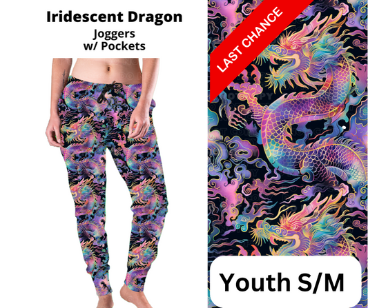 Iridescent Dragon Joggers