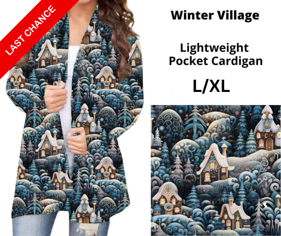 Winter Village Pocket Cardigan