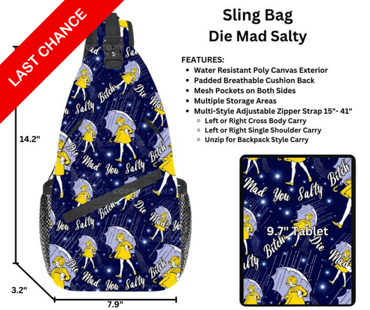 Die Mad Salty Sling Bag