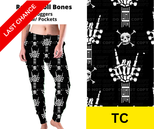 Rock n Roll Bones Joggers