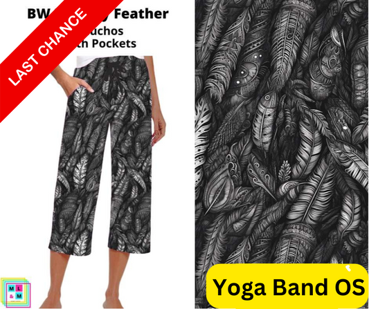 BW Fantasy Feather Capri Gauchos