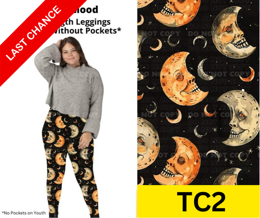 Mood Moon Full Length Leggings w/ Pockets