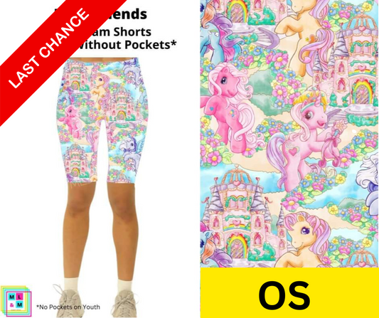 Pony Friends Shorts w/ Pockets
