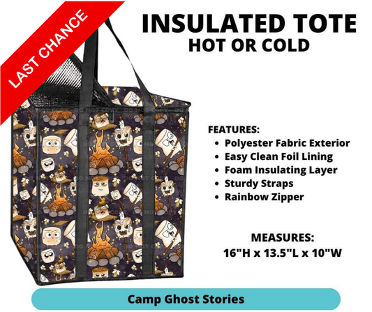 Camp Ghost Stories Insulated Tote