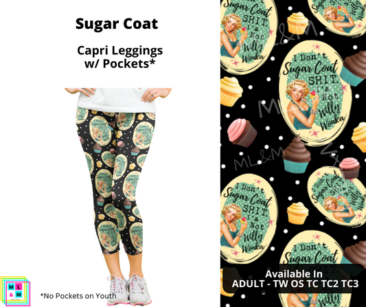 Sugar Coat Capri Length w/ Pockets