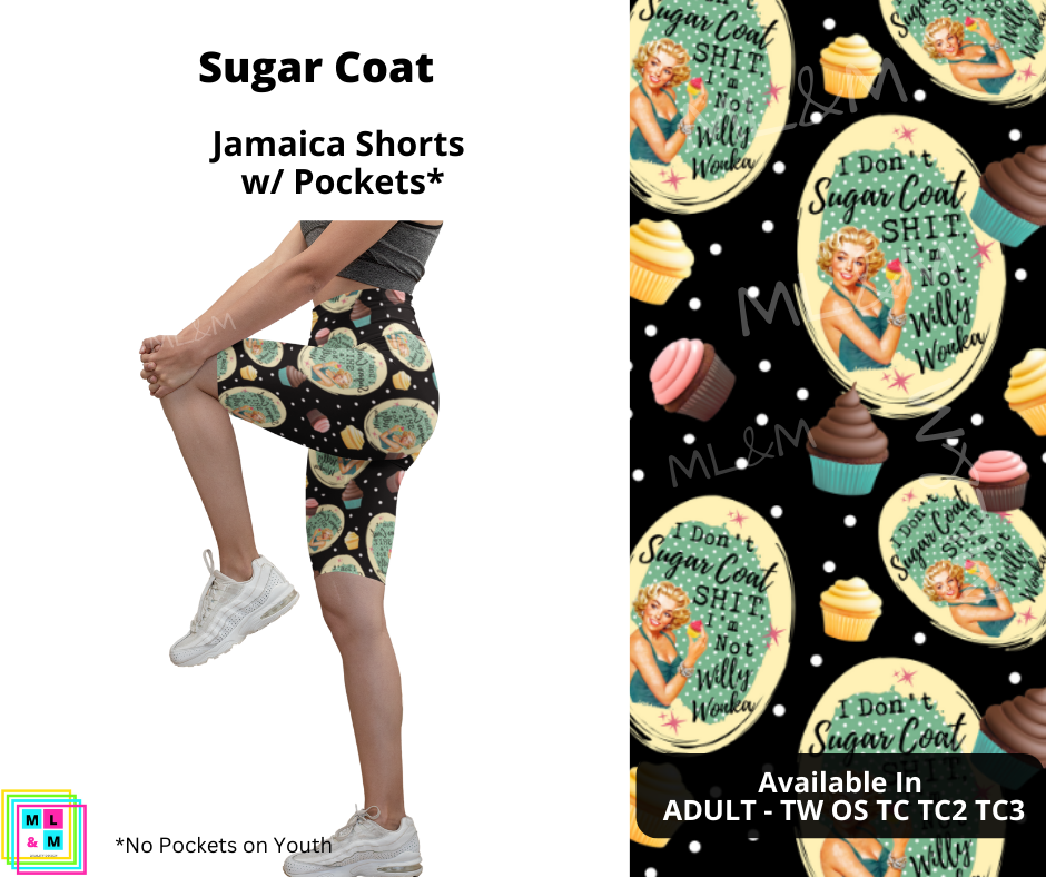Sugar Coat 10" Jamaica Shorts