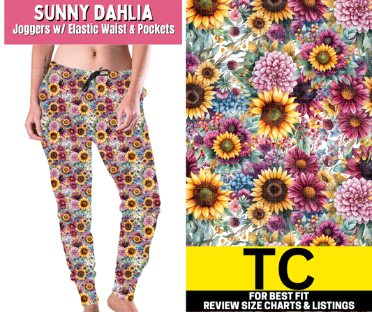 Sunny Dahlia Joggers