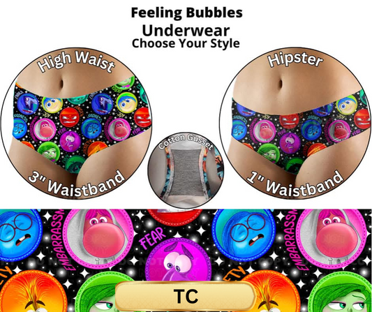 Feeling Bubbles High Waist Underwear