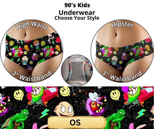 90s Kids Hipster & High Waist Underwear