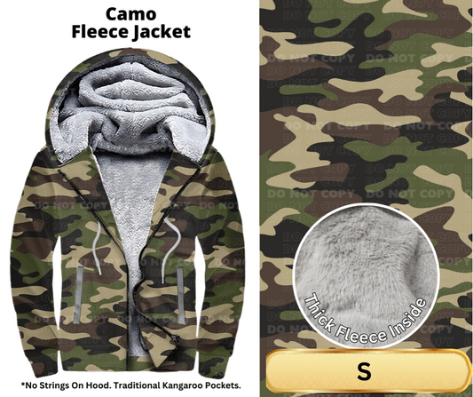 Camo Fleece Jackets